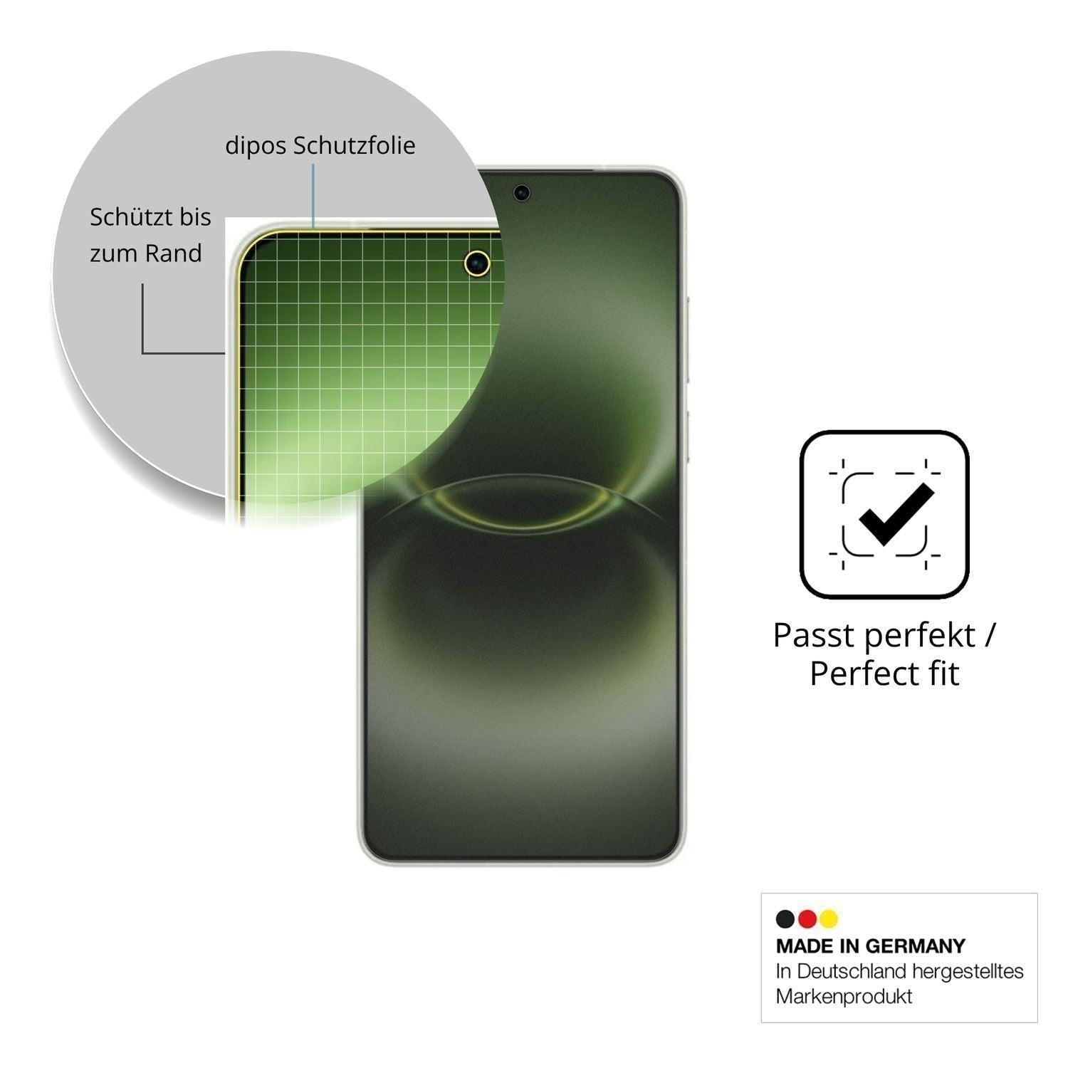 Blickschutzfolie für Vivo X300 Ultra matt Schutzfo (4)