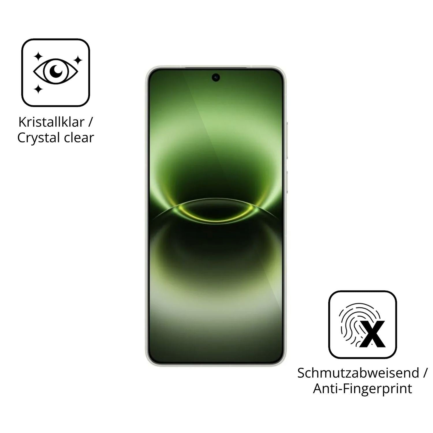 2x 9H Schutzfolie für Vivo X300 Ultra Panzerfolie (5)