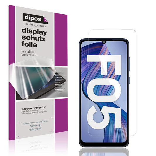 4x Schutzfolie klar für Samsung Galaxy F05 Display (1)