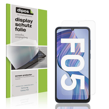 4x Schutzfolie matt für Samsung Galaxy F05 Display (1)