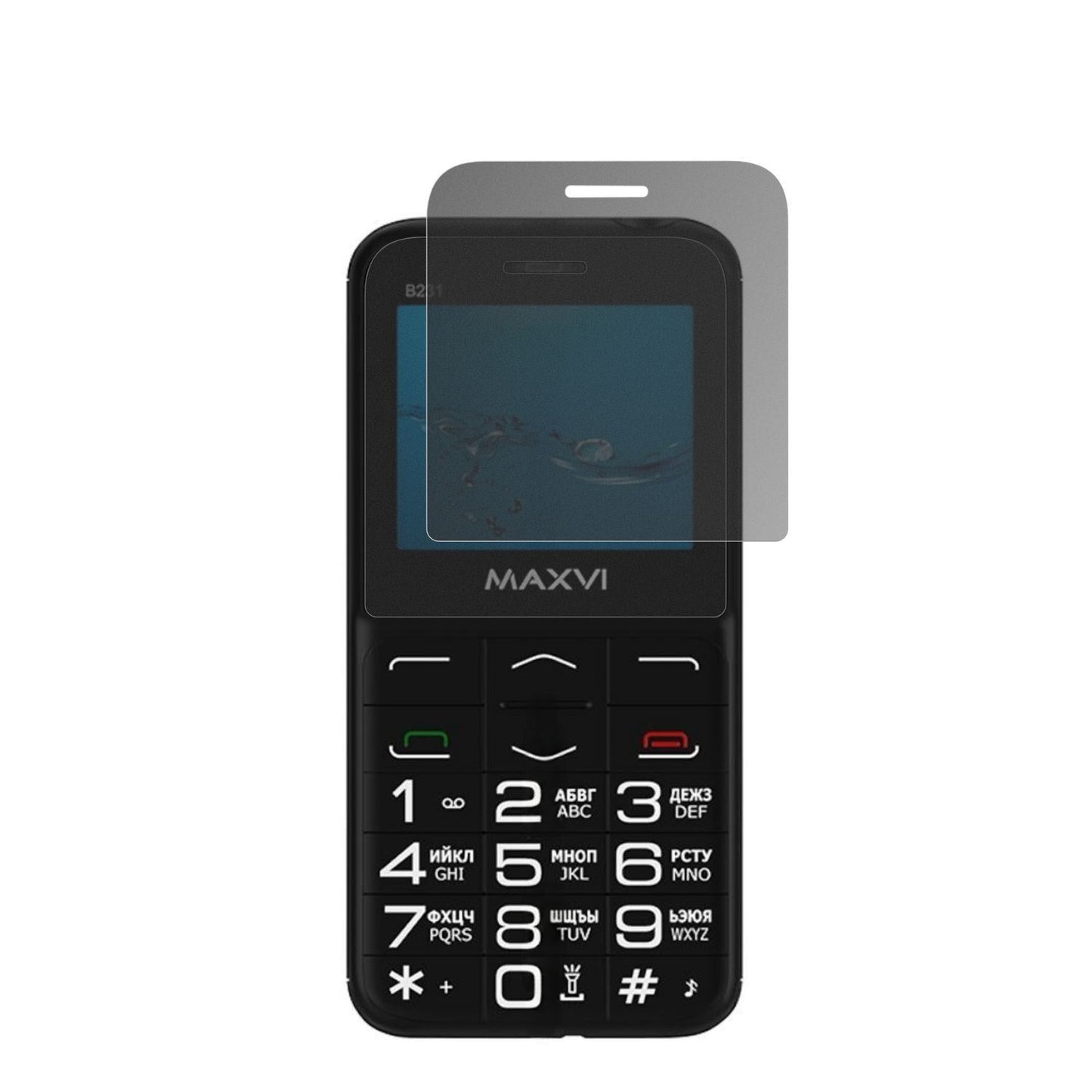 Blickschutzfolie für Maxvi B231 matt Schutzfolie P (2)
