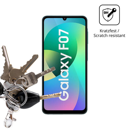 2x 9H Schutzfolie für Samsung Galaxy F07 Panzerfol (3)