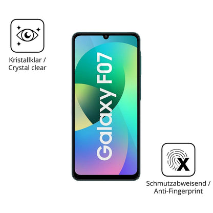 2x 9H Schutzfolie für Samsung Galaxy F07 Panzerfol (5)