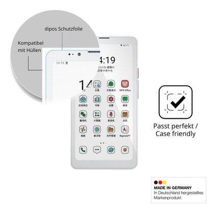 4x Schutzfolie klar für Bigme HiBreak Plus Display (6)
