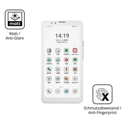 4x Schutzfolie matt für Bigme HiBreak Plus Display (5)