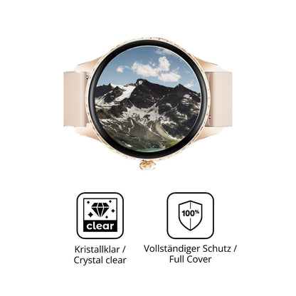 2x 3D Full Cover Schutzfolie für FitVigor 1.32 Zol (5)