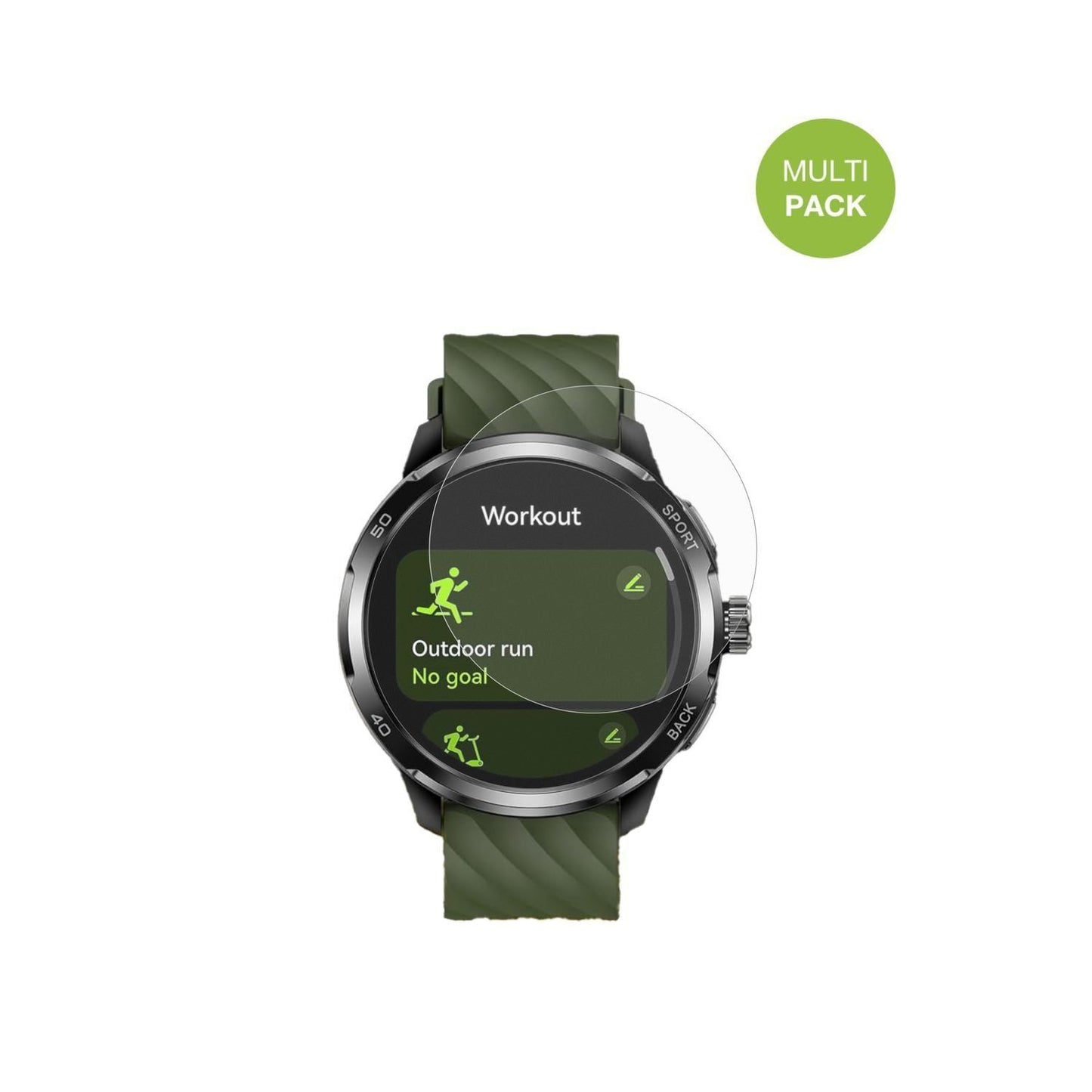 6x Schutzfolie matt für Ulefone Armor Watch Pro Di (2)