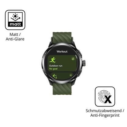 6x Schutzfolie matt für Ulefone Armor Watch Pro Di (5)