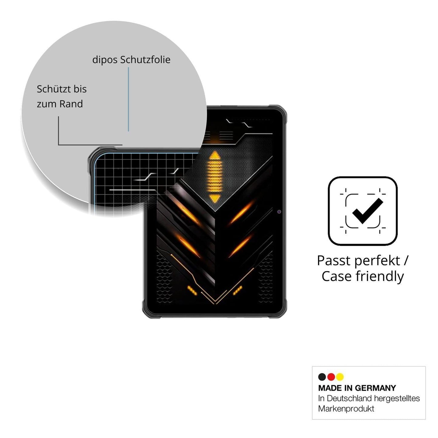 2x 9H Schutzfolie matt für Ulefone Armor Watch Pro (6)