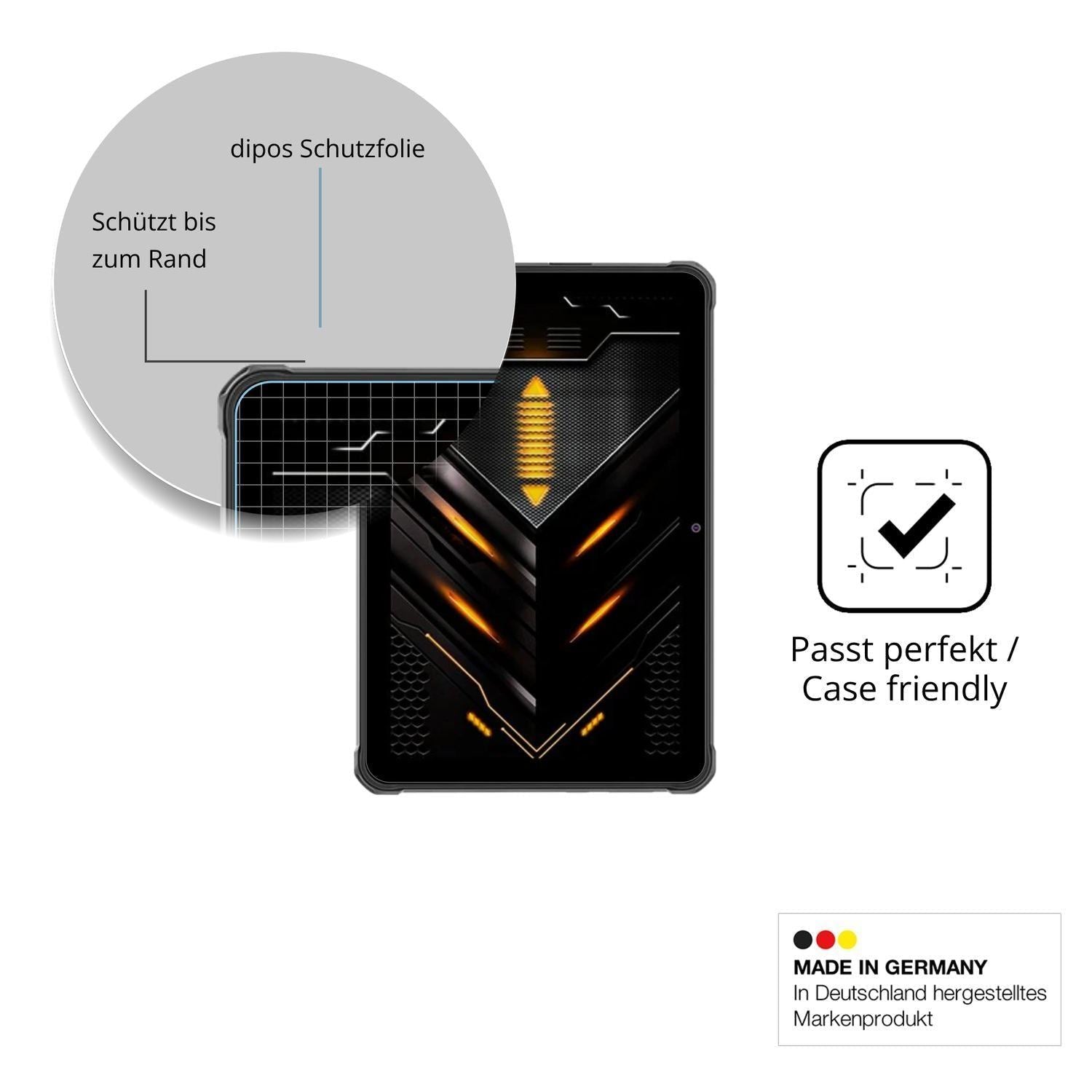 2x 9H Schutzfolie matt für Ulefone Armor Watch Pro (6)
