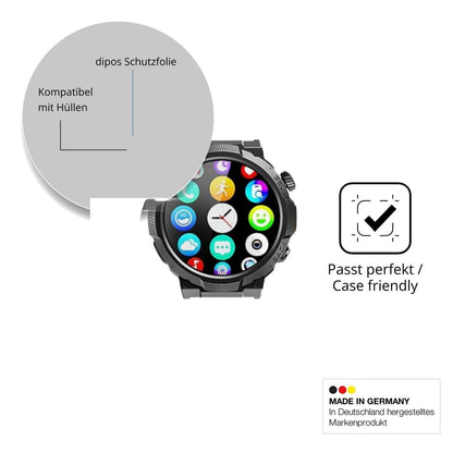 6x Schutzfolie klar für Soudorv S50 Display-Schutz (6)