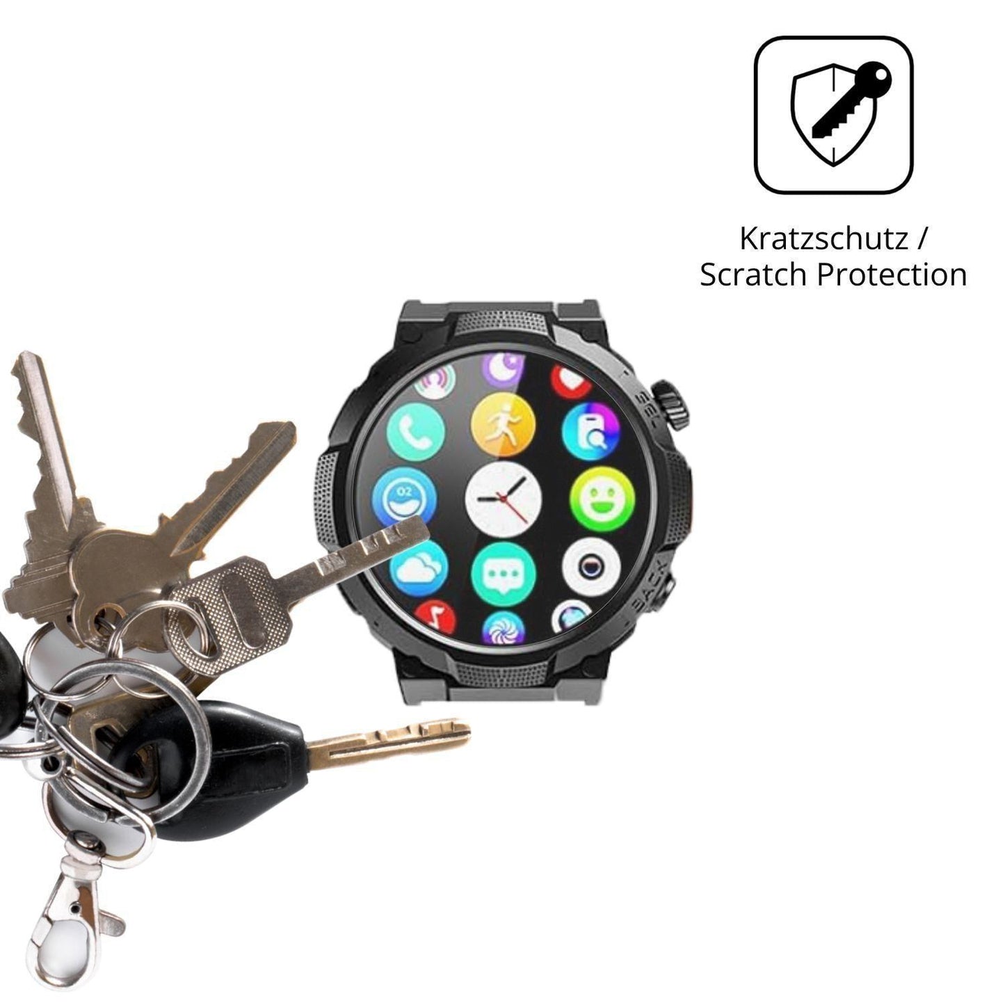 6x Schutzfolie matt für Soudorv S50 Display-Schutz (4)