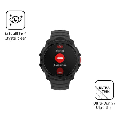 6x Schutzfolie klar für Polar Street X Display-Sch (5)