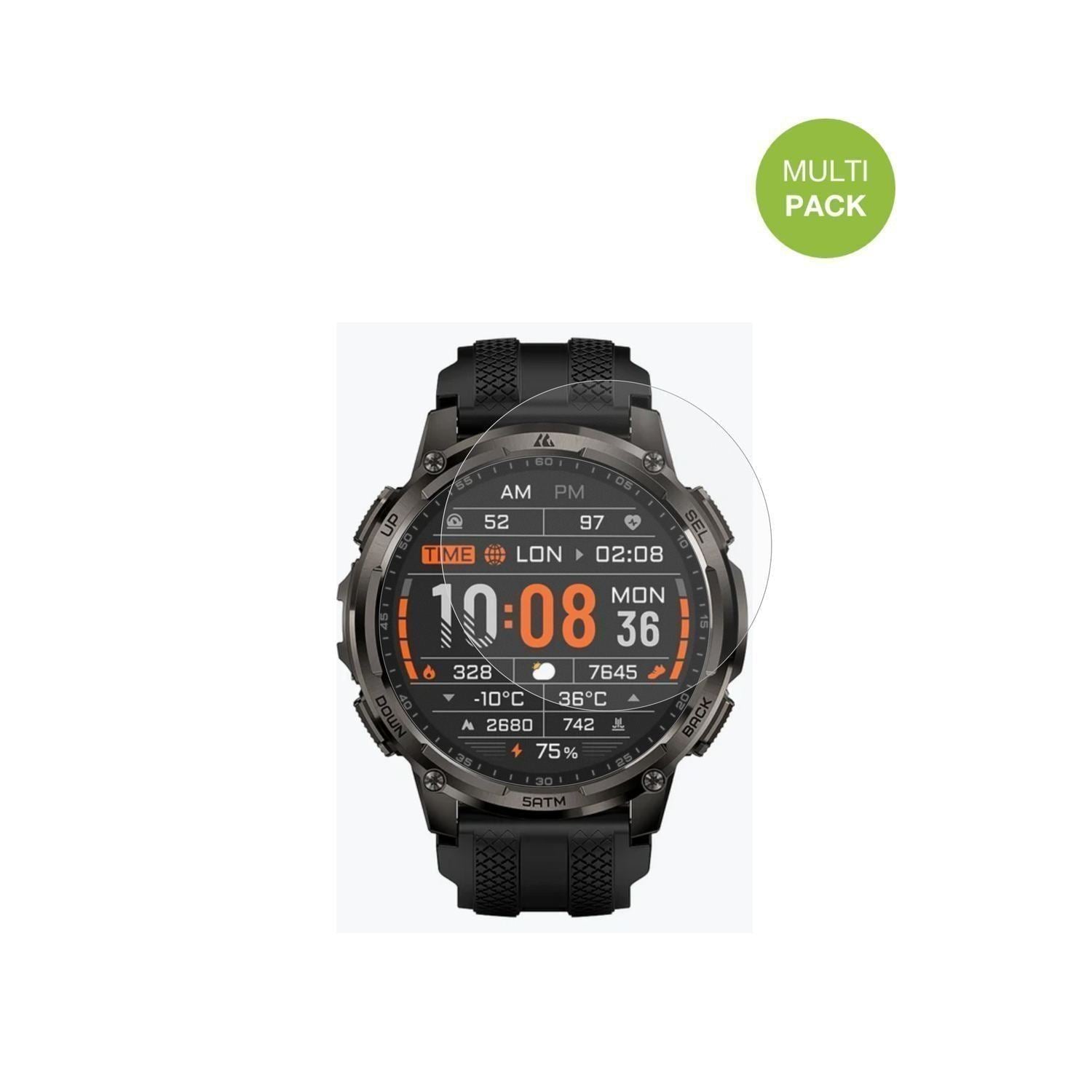6x Schutzfolie matt für Kospet Tank T4C Display-Sc (2)