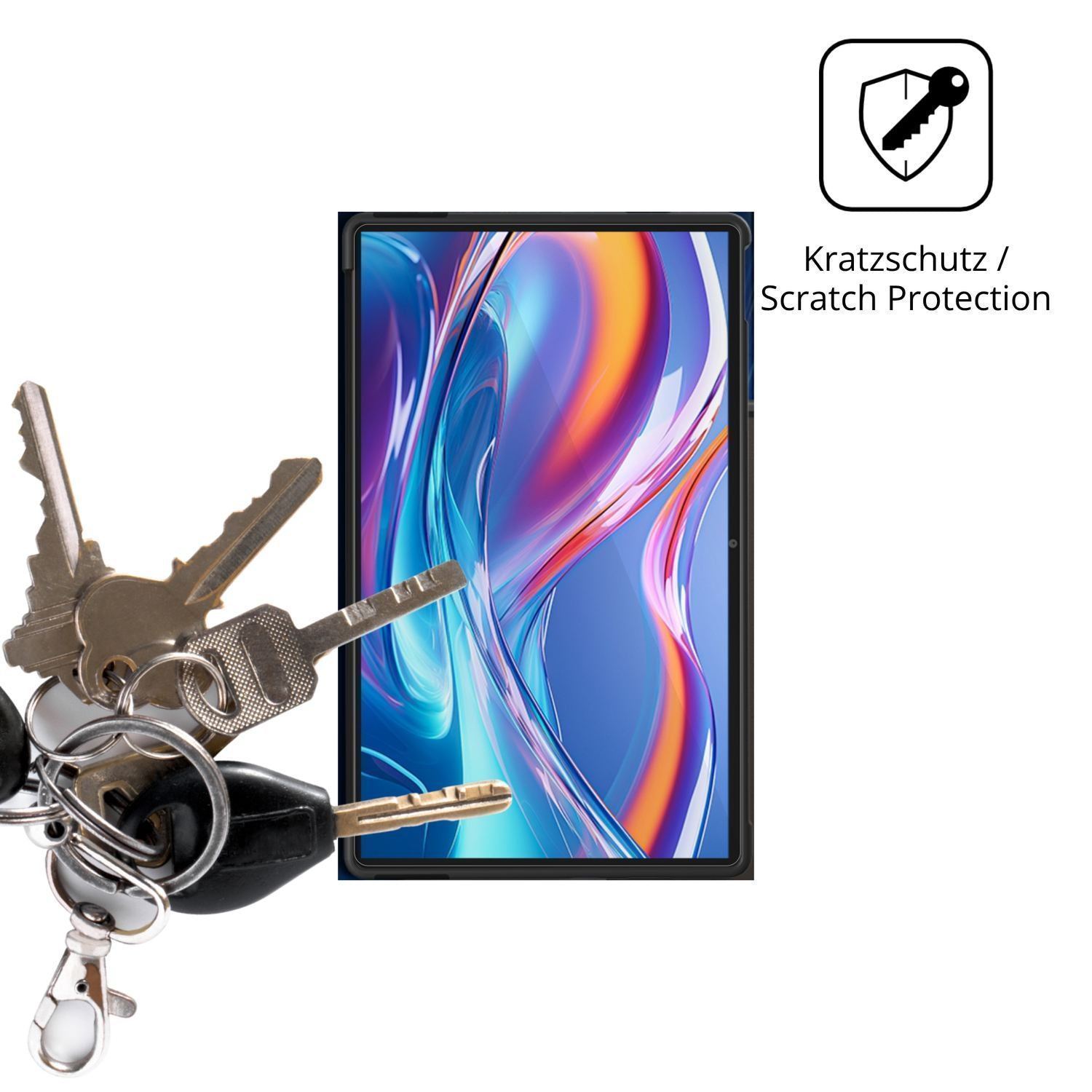 2x Schutzfolie klar für jumper Z3 Display-Schutzfo (4)