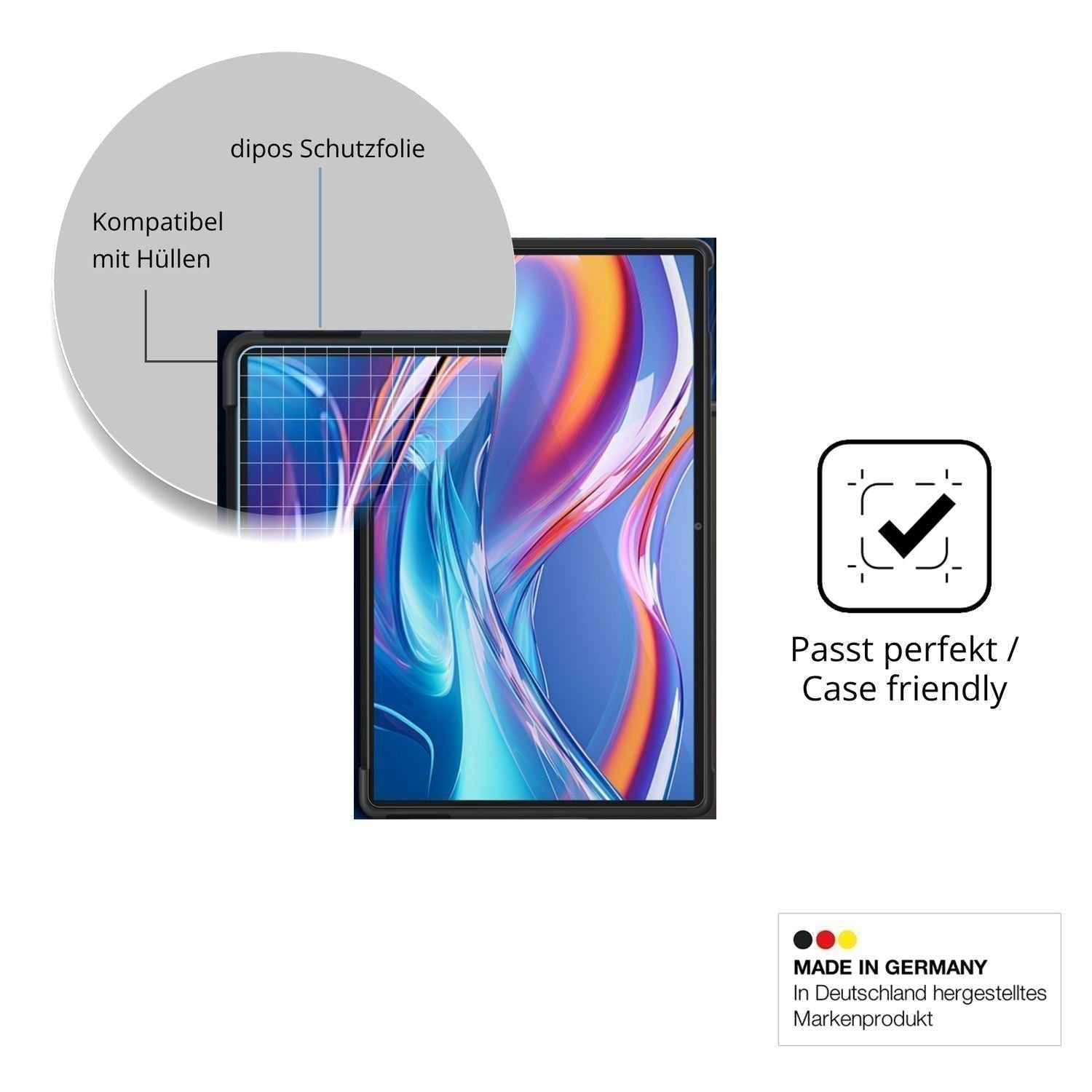 2x Schutzfolie klar für jumper Z3 Display-Schutzfo (6)