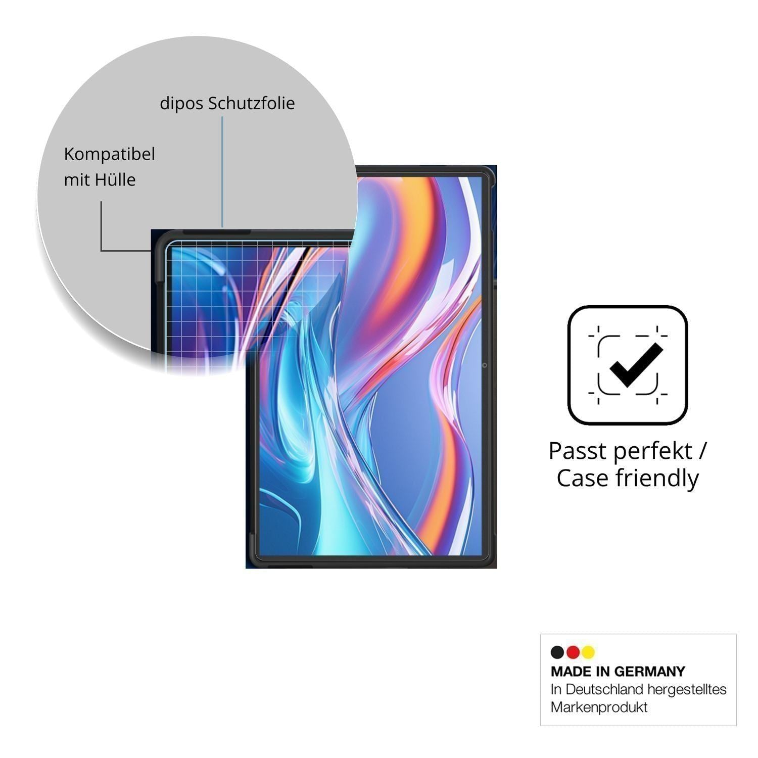 2x Schutzfolie matt für jumper Z3 Display-Schutzfo (6)