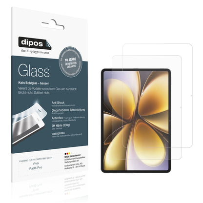 2x 9H Schutzfolie matt für Vivo Pad6 Pro Panzerfol (1)