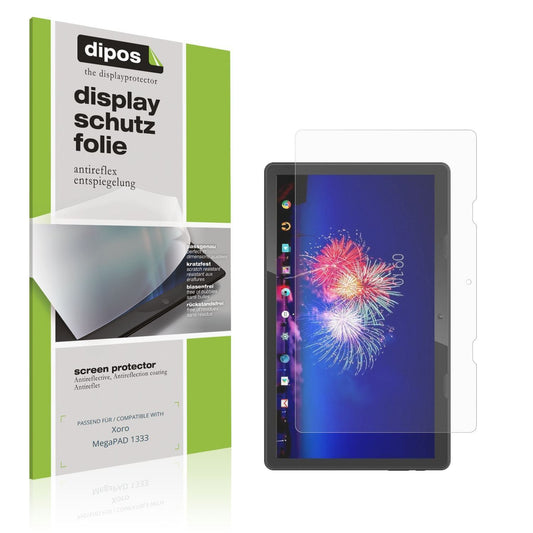 2x Schutzfolie matt für Xoro MegaPAD 1333 Display- (1)