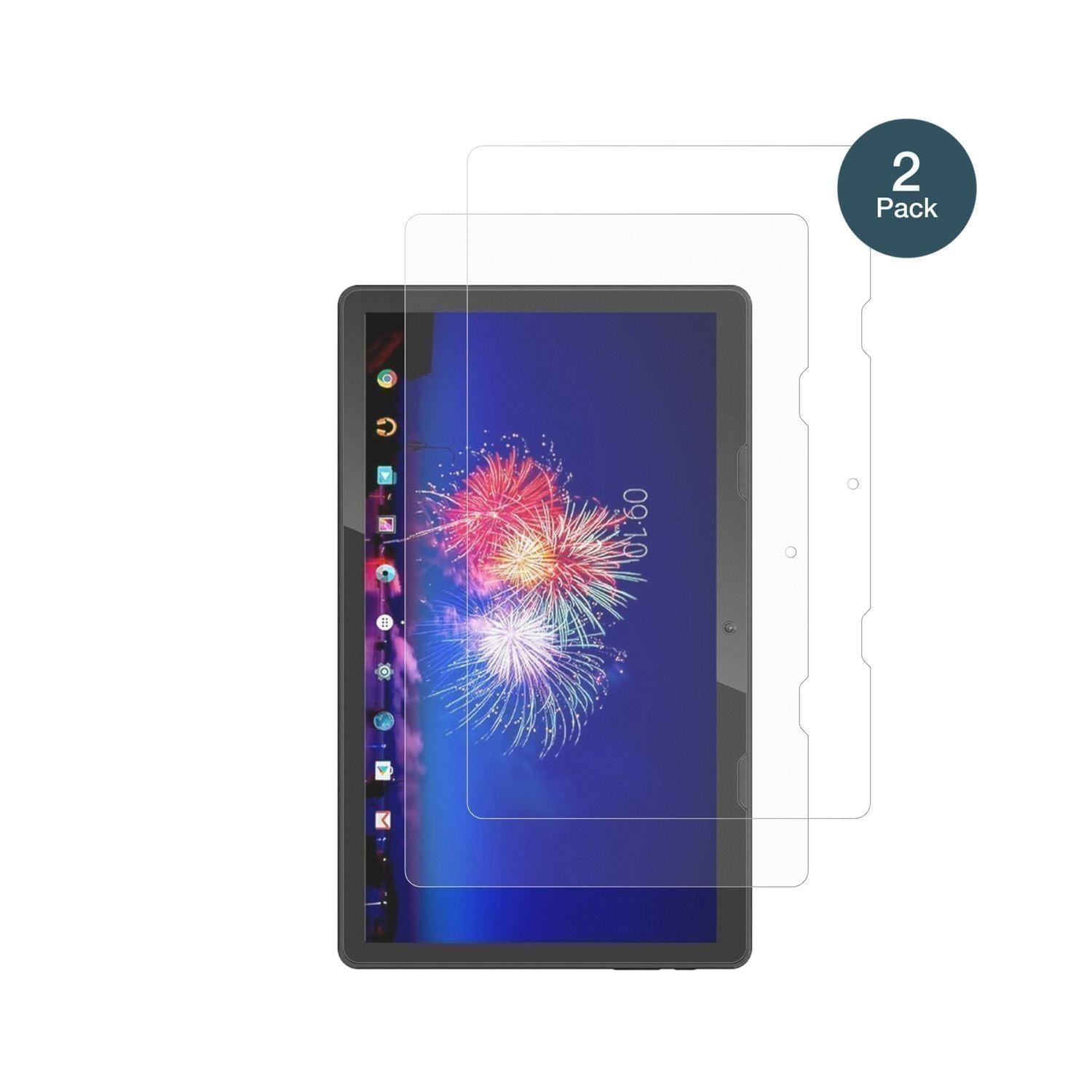 2x 9H Schutzfolie matt für Xoro MegaPAD 1333 Panze (2)