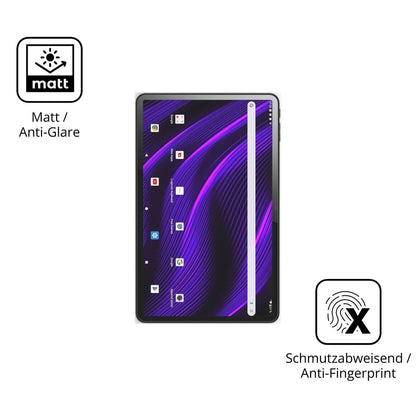 2x 9H Schutzfolie matt für LOGICOM Tab Fold 12 Pan (5)