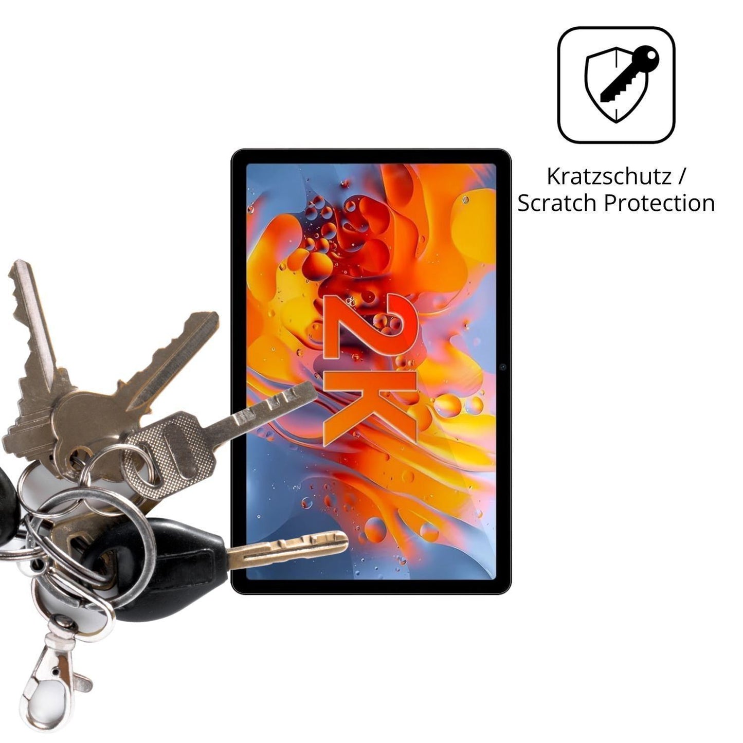 2x Schutzfolie klar für MAXLEGEN M11S Display-Schu (4)
