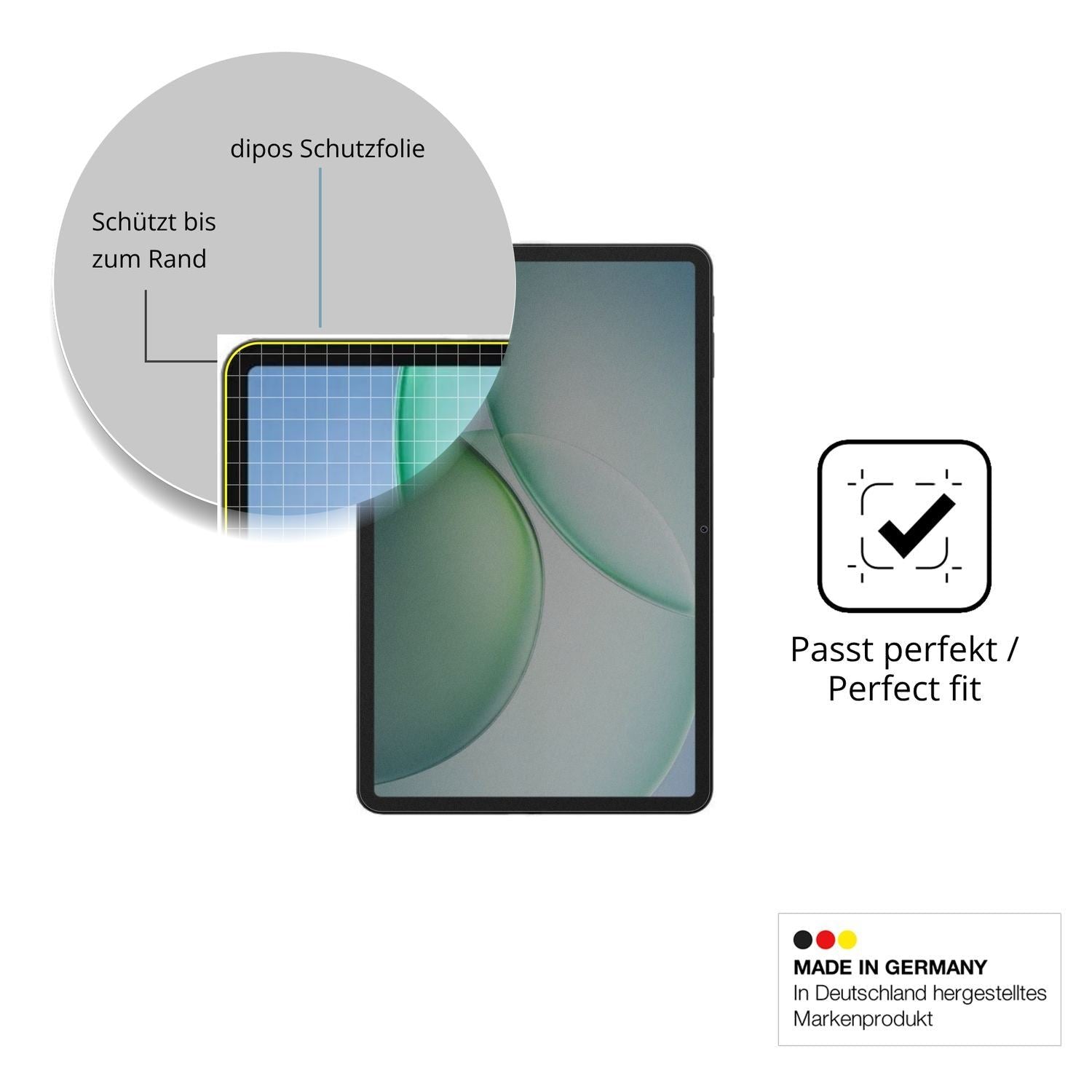 Blickschutzfolie für Pockam P12 Pro matt Schutzfol (4)