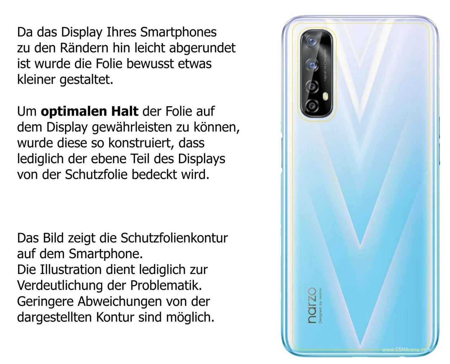 2x Schutzfolie klar für Pockam P13 Display-Schutzf (6)