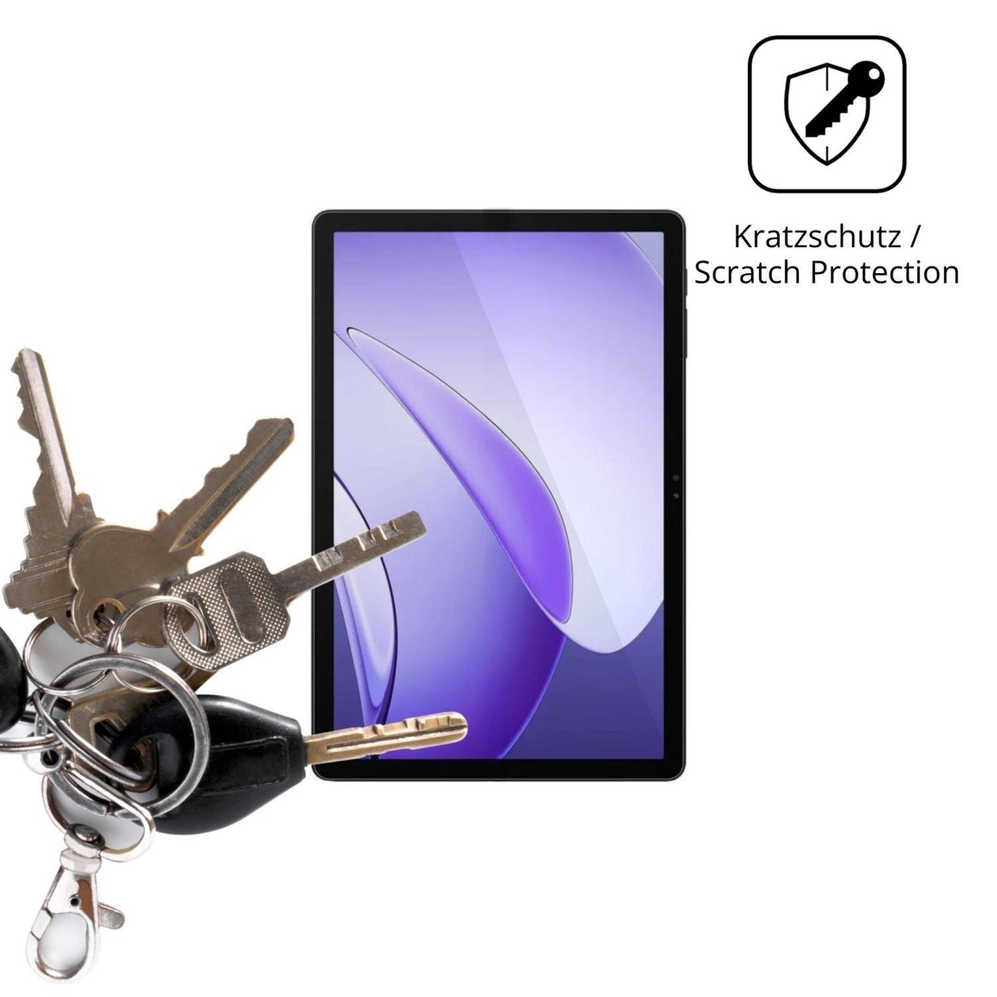 2x Schutzfolie klar für Pockam P11 Pro Display-Sch (4)