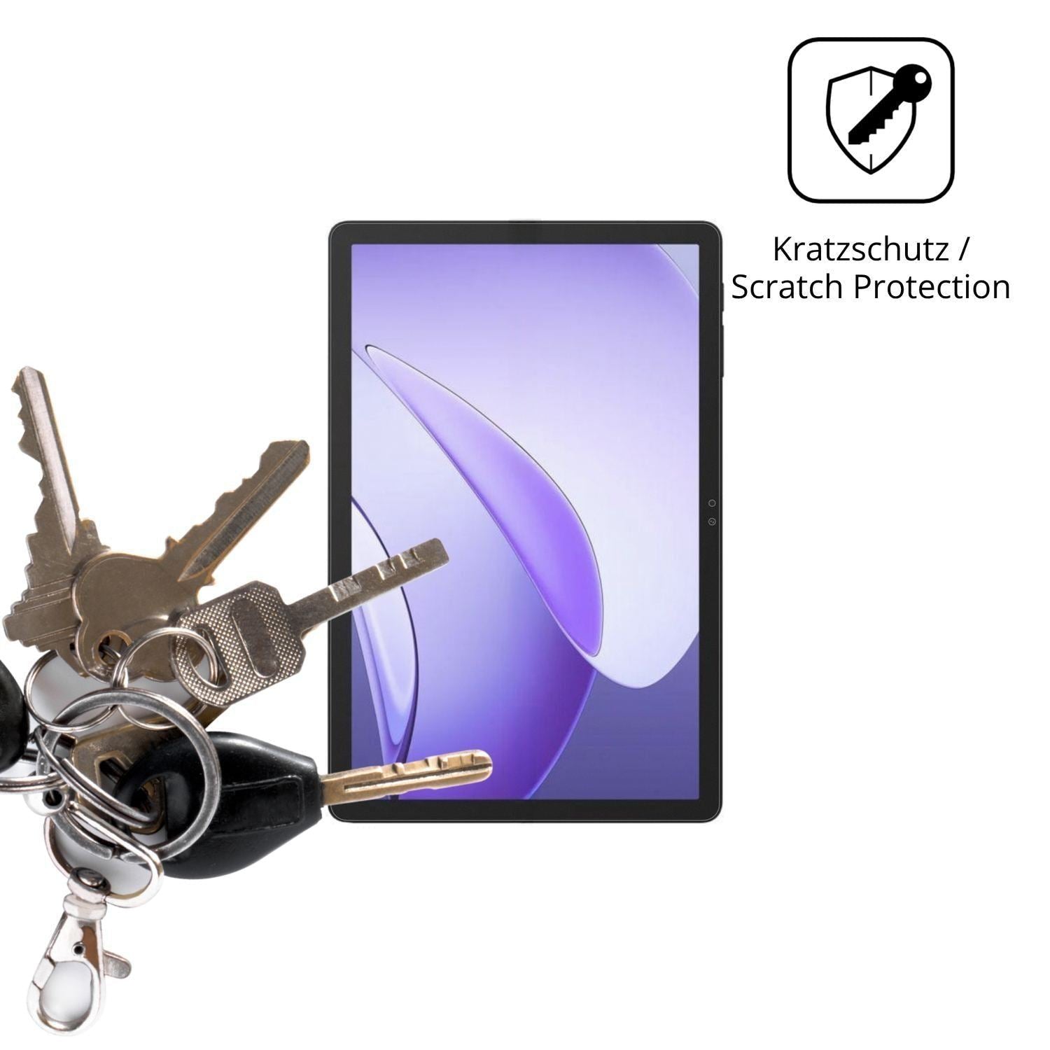 2x Schutzfolie matt für Pockam P11 Pro Display-Sch (4)