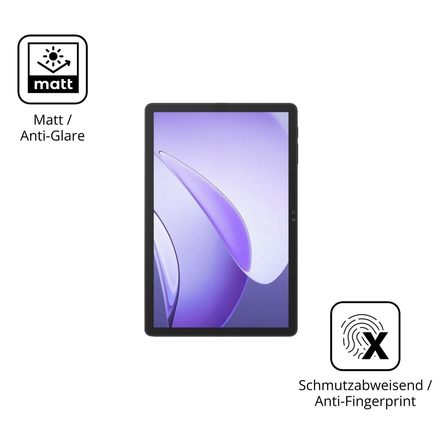 2x Schutzfolie matt für Pockam P11 Pro Display-Sch (5)