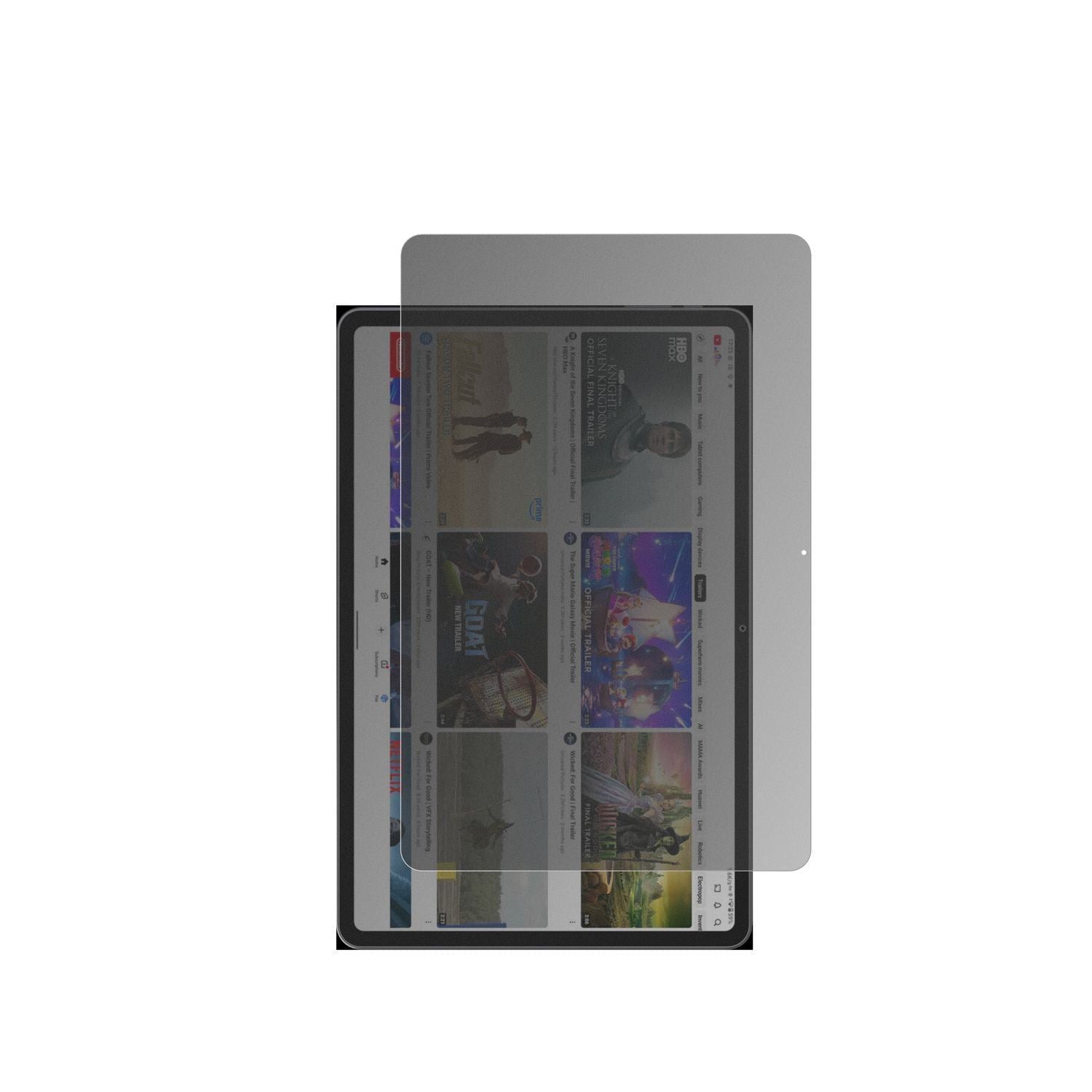 Blickschutzfolie für Alldocube iPlay 70 Pad Pro 12 (2)