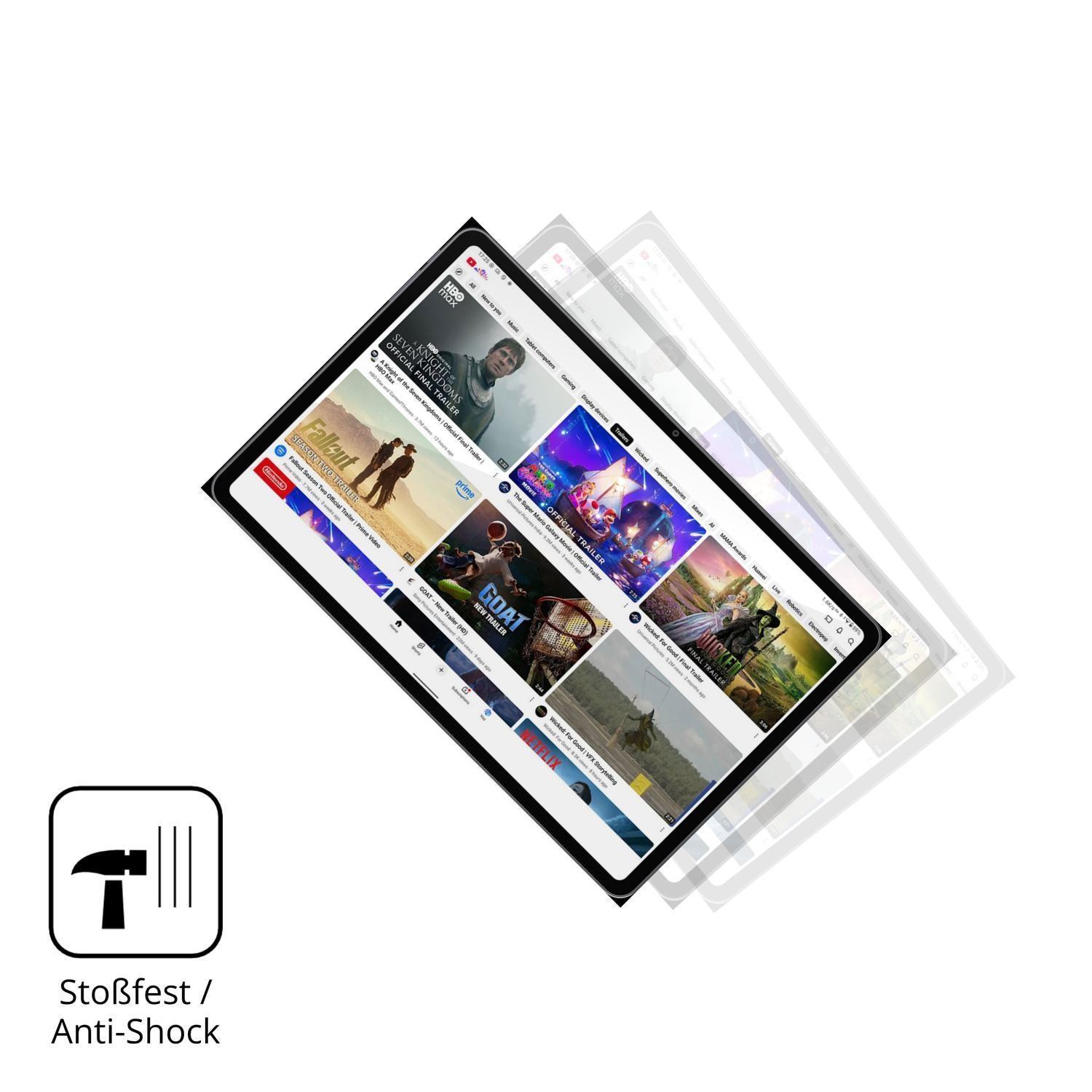 2x 9H Schutzfolie für Alldocube iPlay 70 Pad Pro 1 (4)