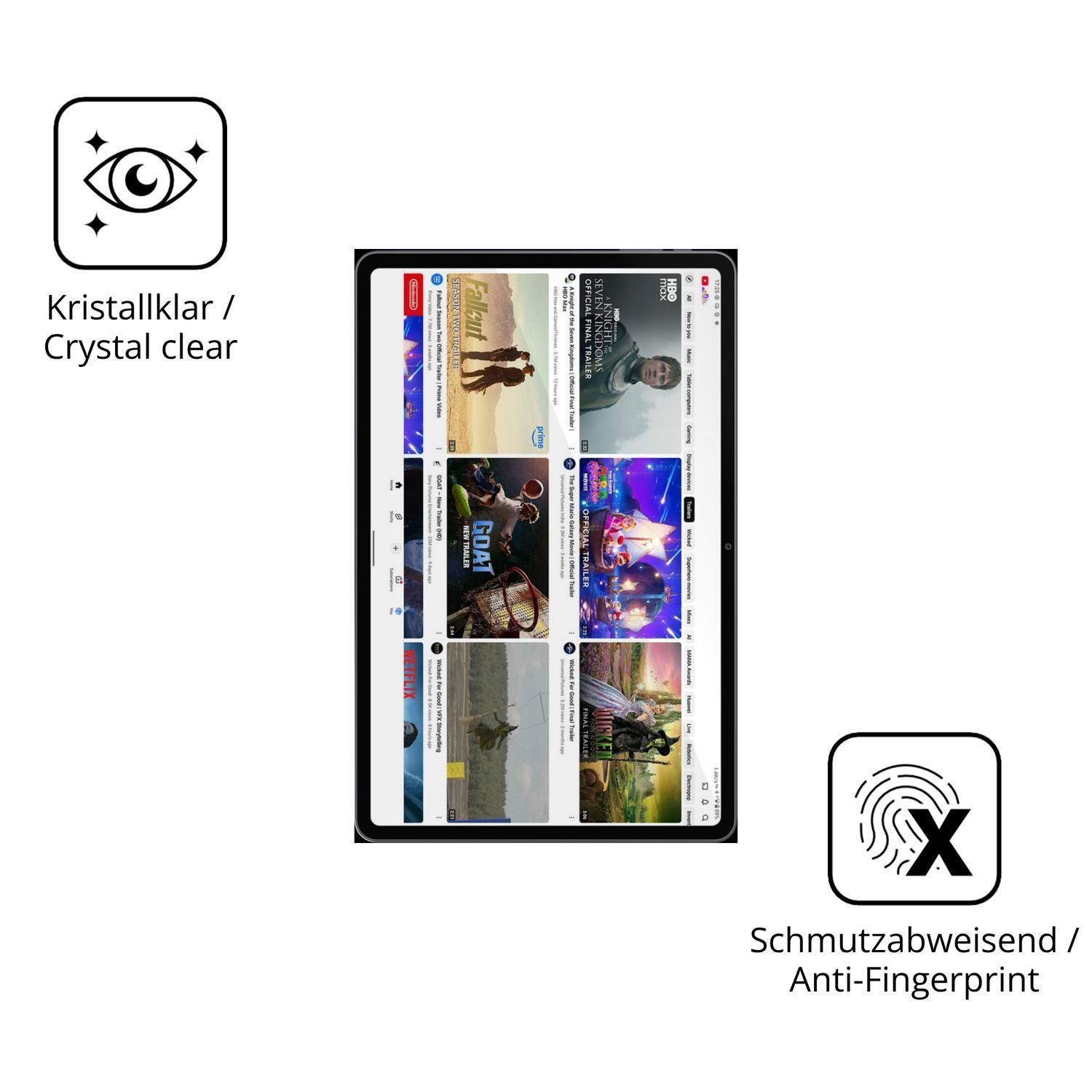 2x 9H Schutzfolie für Alldocube iPlay 70 Pad Pro 1 (5)