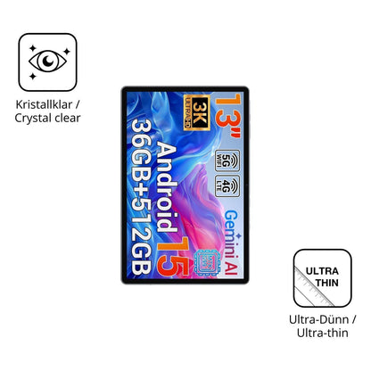 2x Schutzfolie klar für LORDWIT L30 Display-Schutz (5)