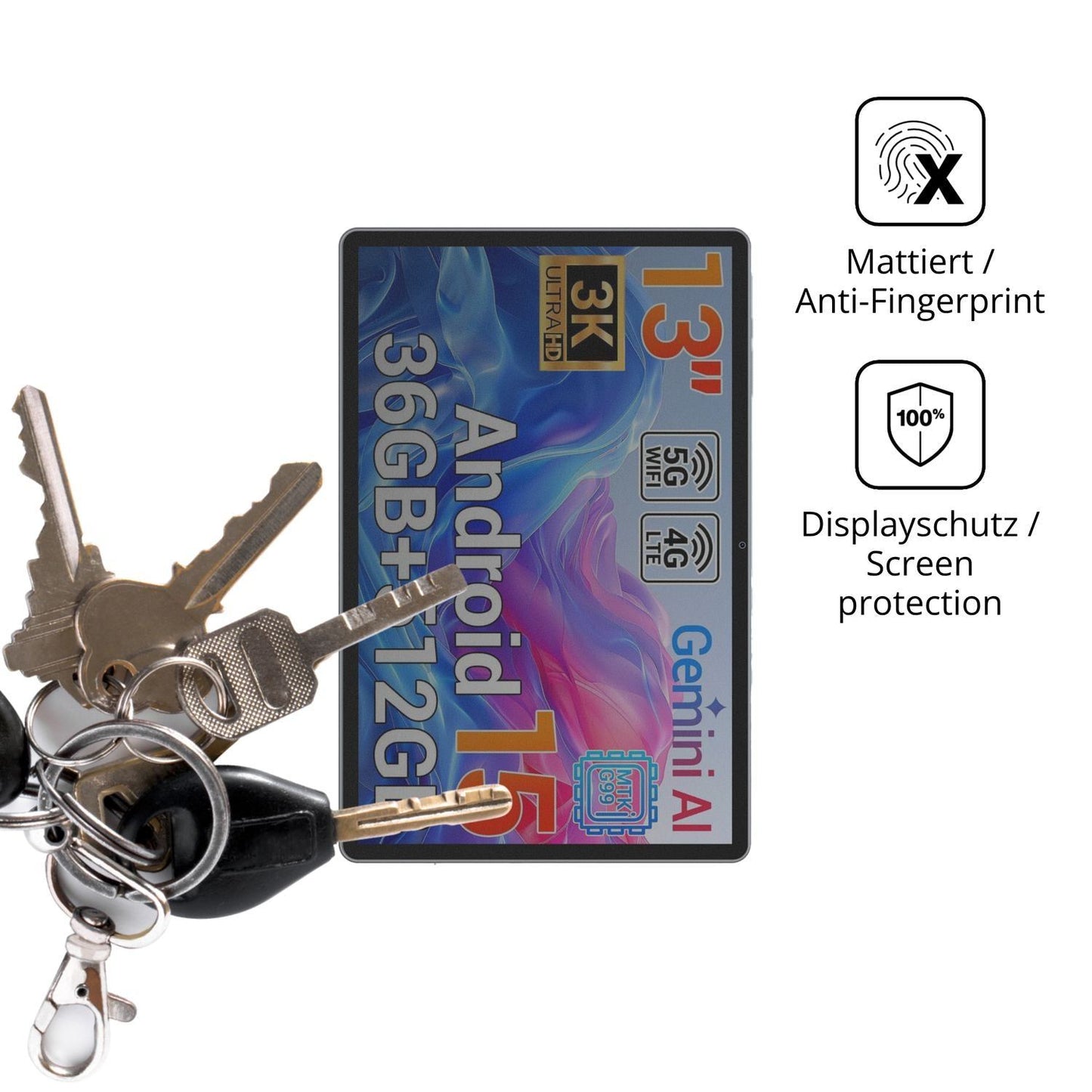 Blickschutzfolie für LORDWIT L30 matt Schutzfolie  (3)