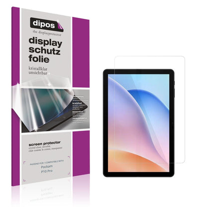2x Schutzfolie klar für Pockam P10 Pro Display-Sch (1)