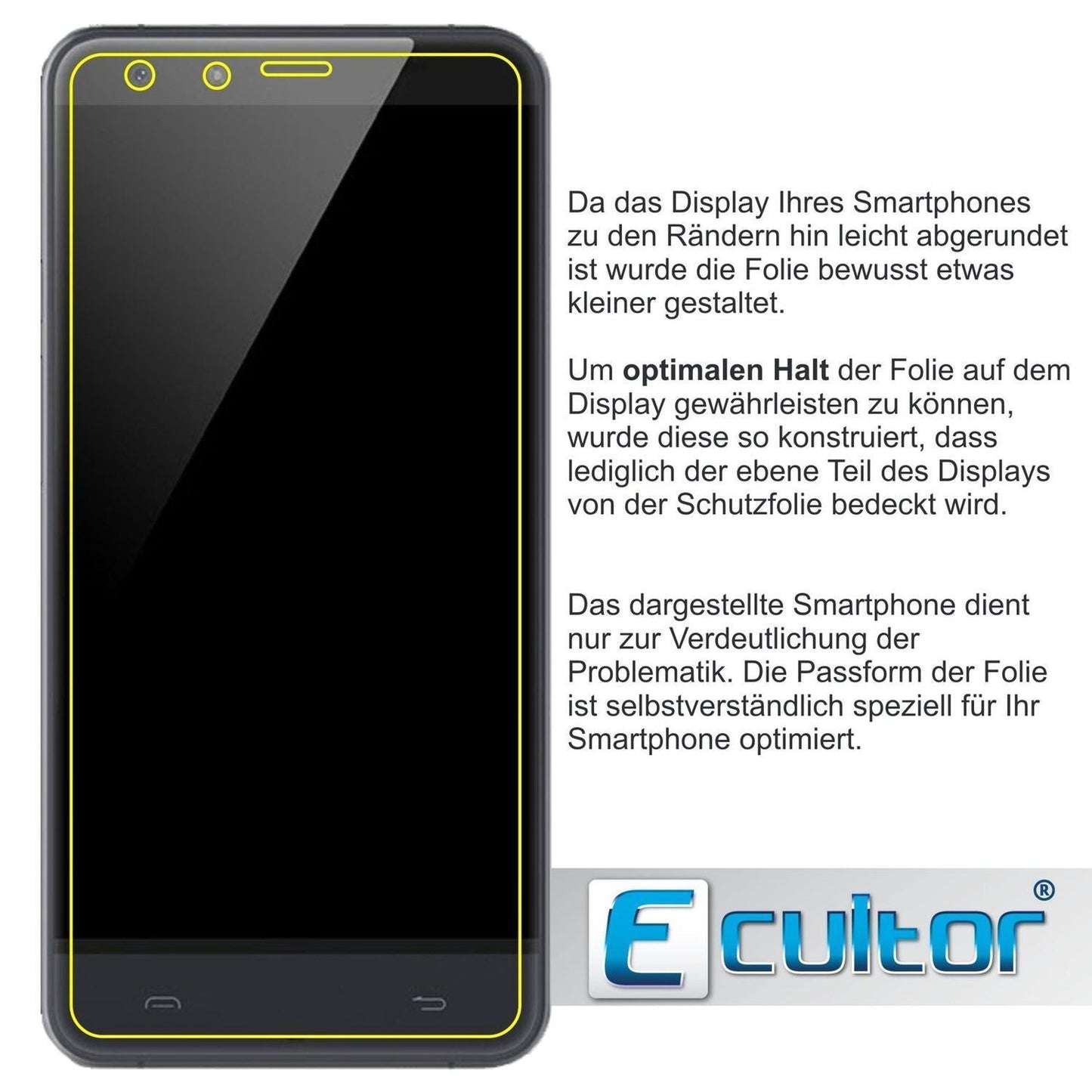 4x Schutzfolie matt für BETTERMO 1 Action Cam Disp (3)