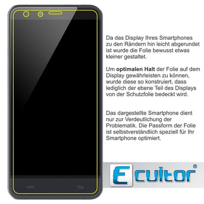 4x Schutzfolie matt für BETTERMO 1 Action Cam Disp (3)