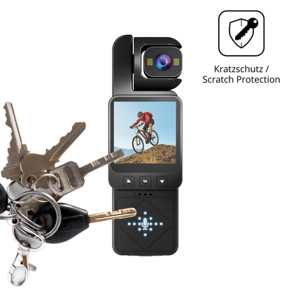 4x Schutzfolie matt für BETTERMO 1 Action Cam Disp (4)
