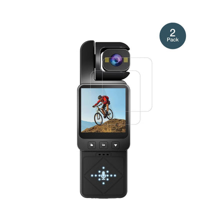 2x 9H Schutzfolie für BETTERMO 1 Action Cam Panzer (2)