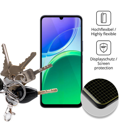 2x 3D Full Cover Schutzfolie für Vivo Y11d (3)