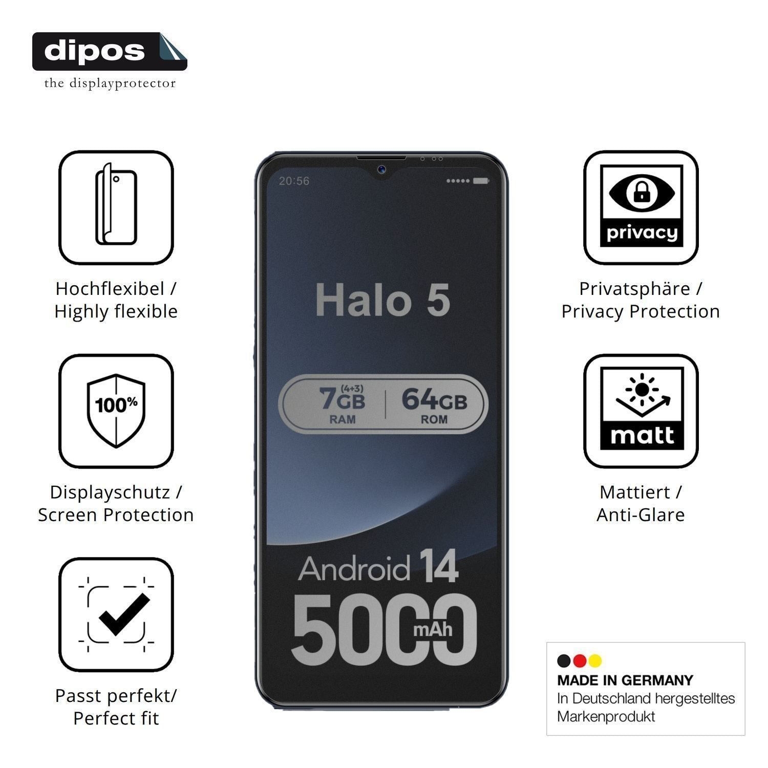 Full Cover Privacy Blickschutzfolie für invens Hal (5)