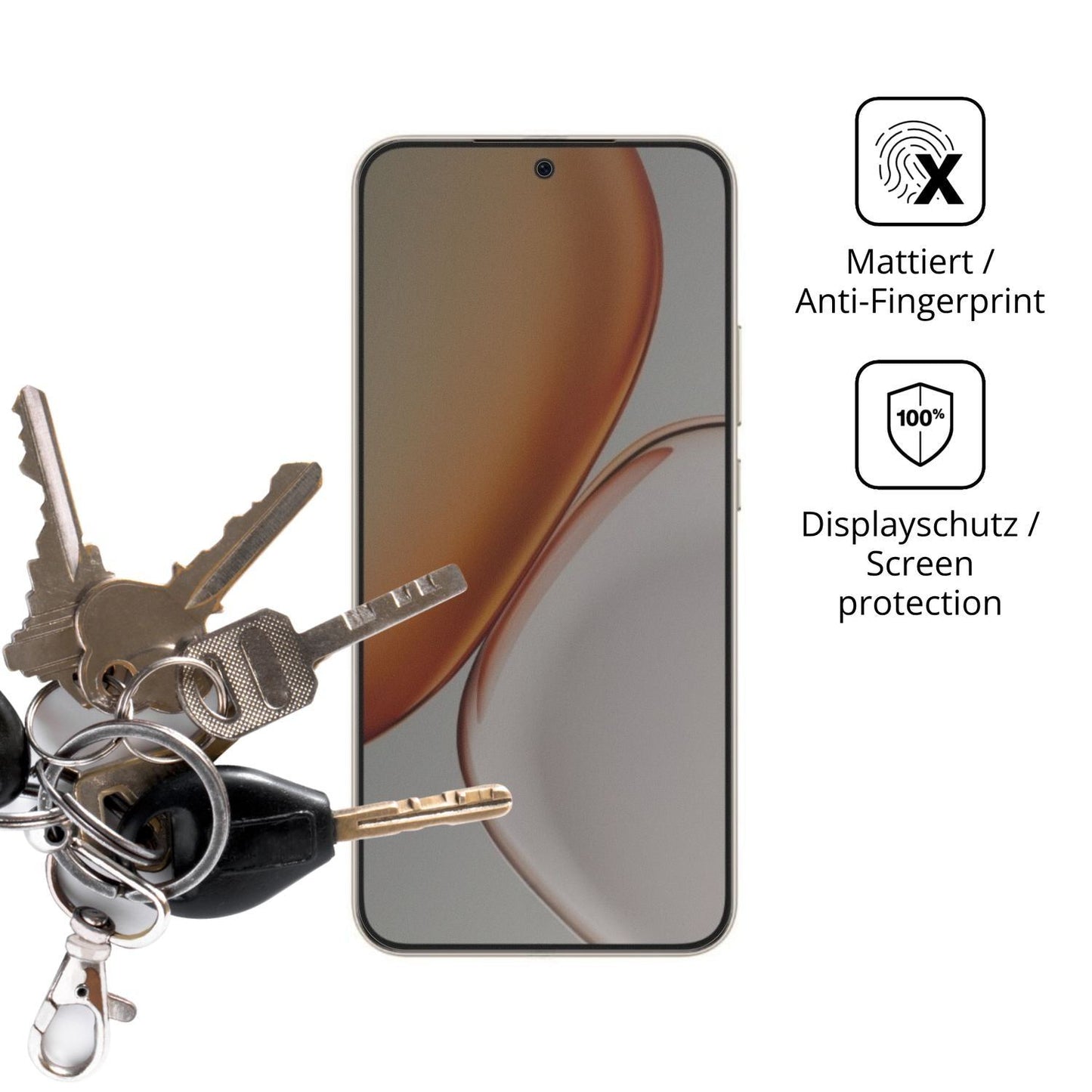 Blickschutzfolie für Honor X70 New matt Schutzfoli (3)