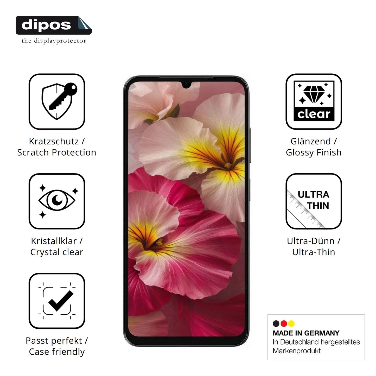 4x Schutzfolie klar für Lava Bold N2 Lite Display- (7)