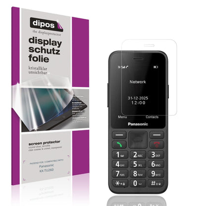 4x Schutzfolie klar für Panasonic KX-TU260 Display (1)