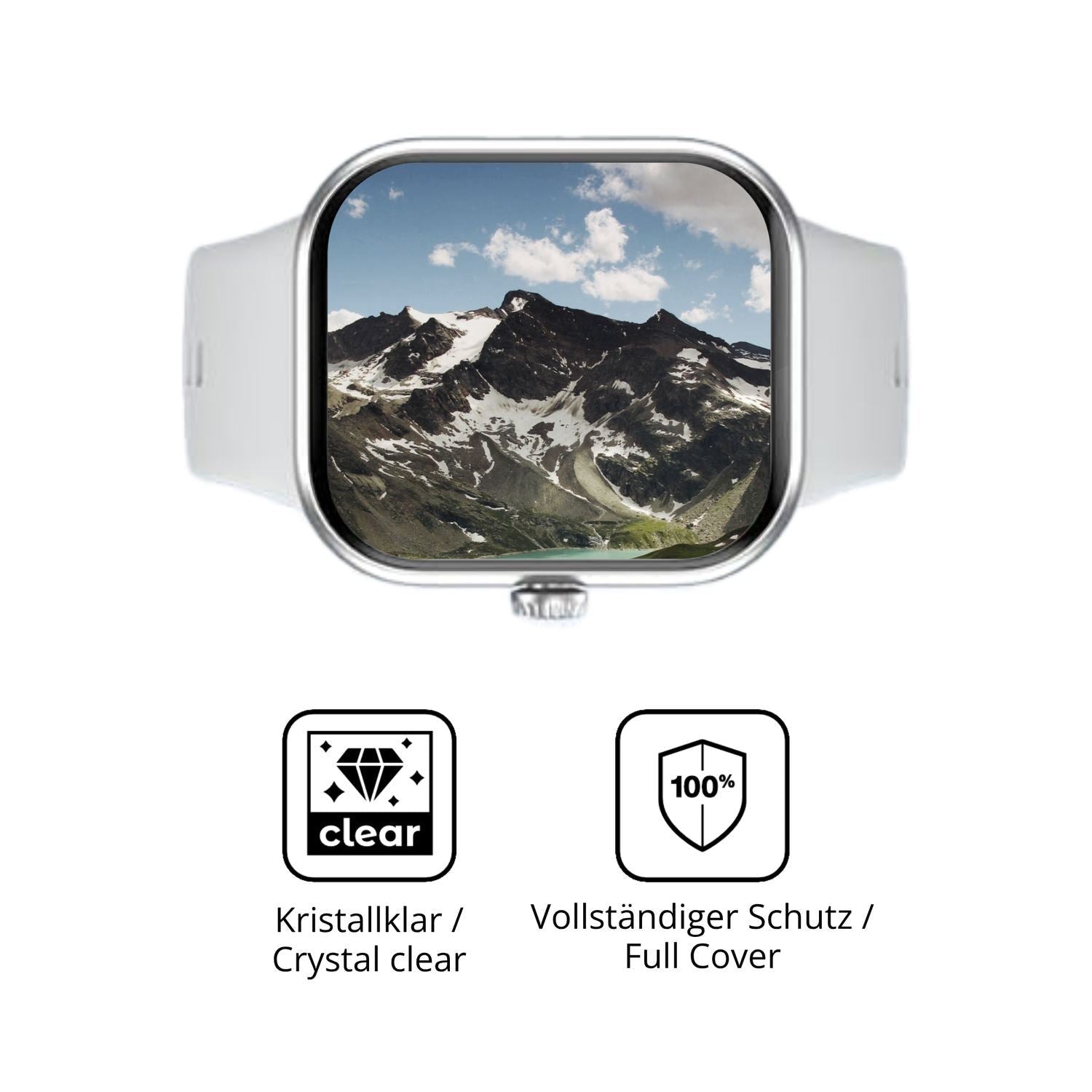 2x 3D Full Cover Schutzfolie für Honor Choice Watc (5)
