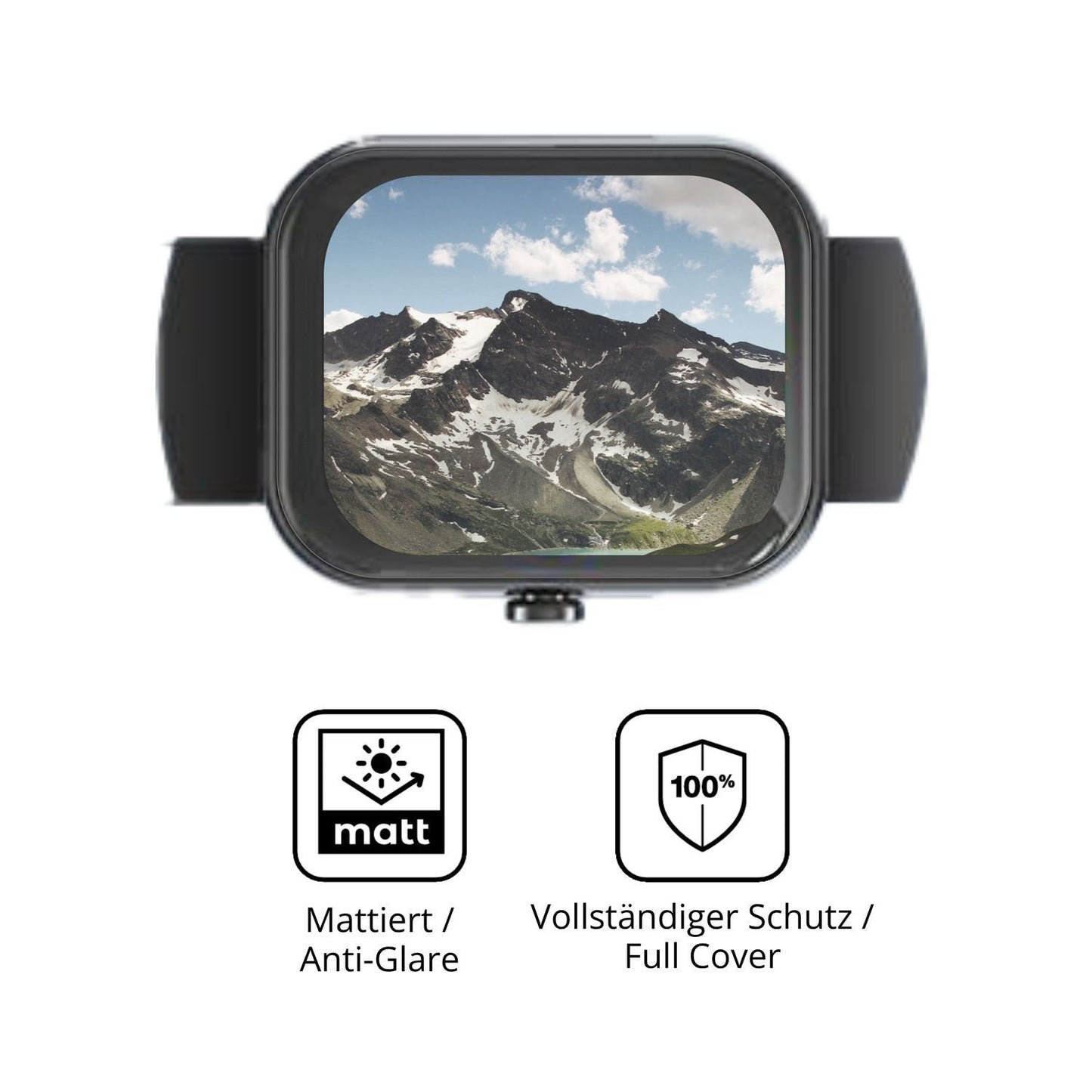 2x Full Cover Schutzfolie matt für Relxhome P01 Sm (5)
