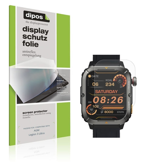 6x Schutzfolie matt für AGM Legion 3 Ultra Display (1)