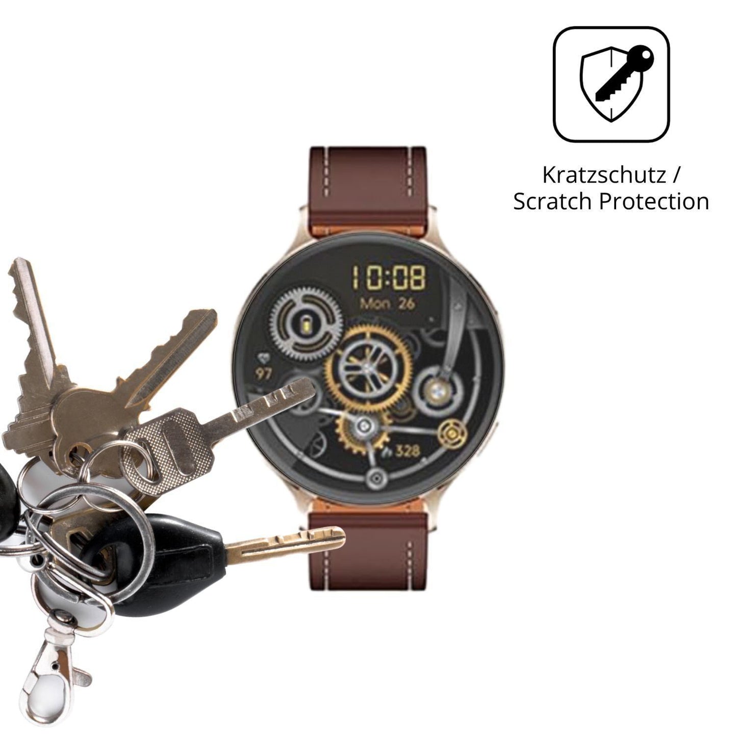 6x Schutzfolie matt für SWZEC Zeus One Display-Sch (4)